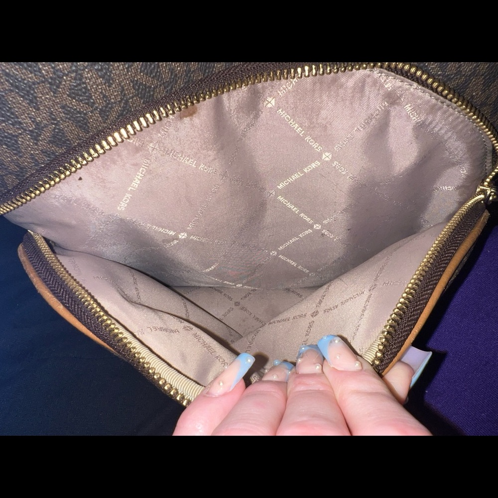 Authentic Michael Kors Logo Backpack - image 2